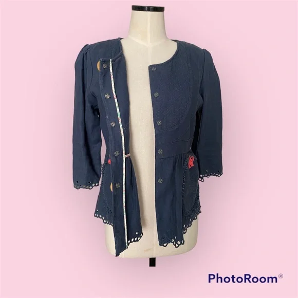 Anthropologie MANOUSH Jacket Blazer - Picture 6 of 9